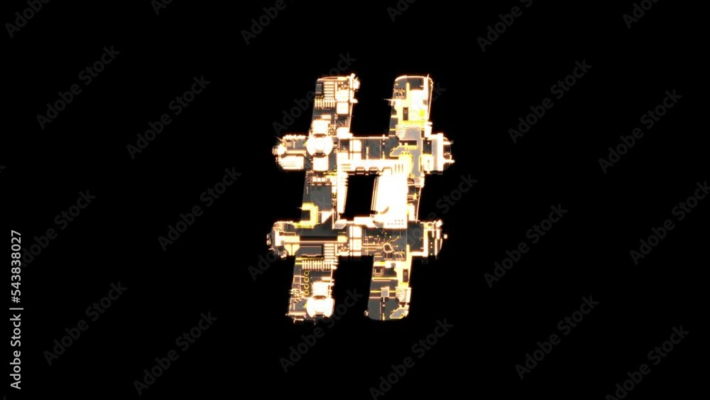 grunge steel alphabet shining with golden shine, isolated - loop video grunge steel alphabet shining with golden shine, isolated - loop video