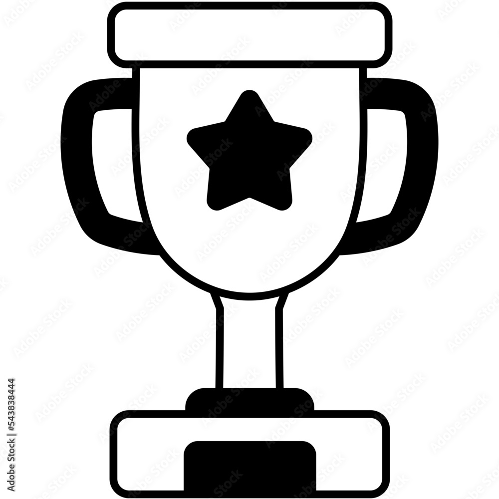 Obraz premium trophy icon