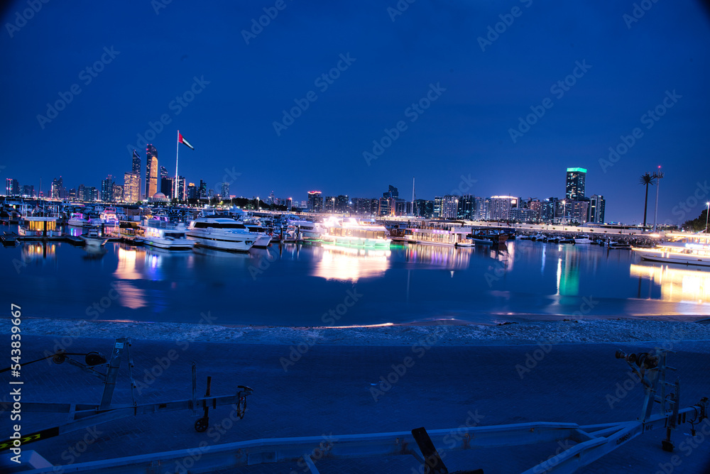 Obraz premium Abu Dhabi City Scape