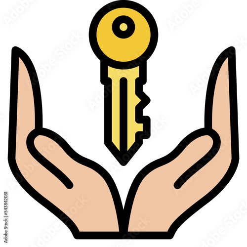 key successful icon