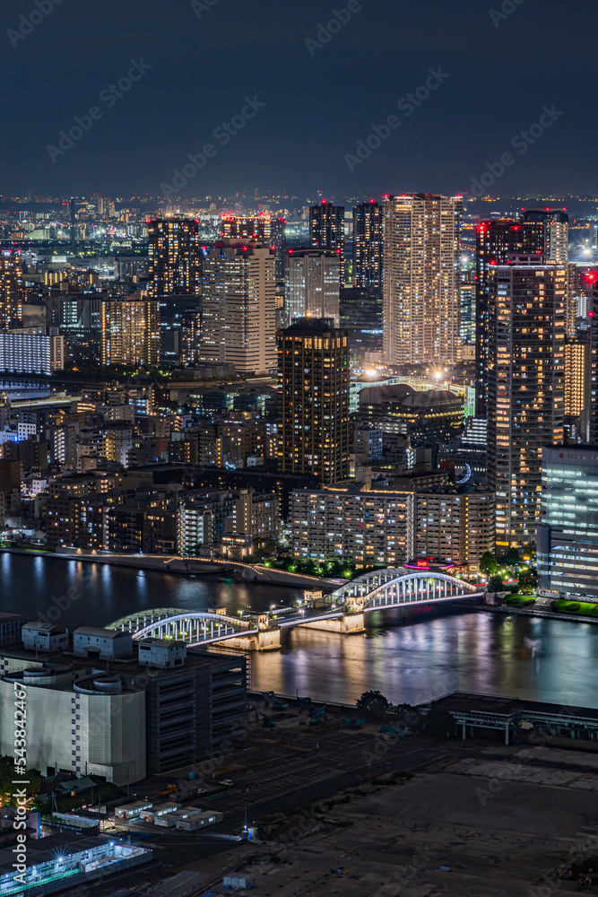 Obraz premium 都市夜景