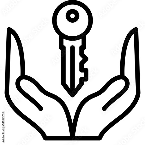 key successful icon