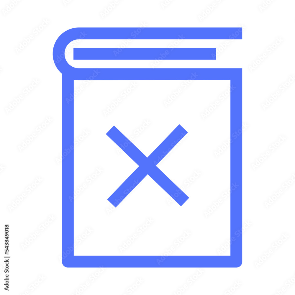 Obraz premium A Card Cover Document Mock Open Stationery