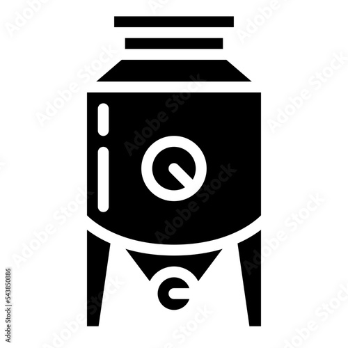 fermentation winery wine making icon