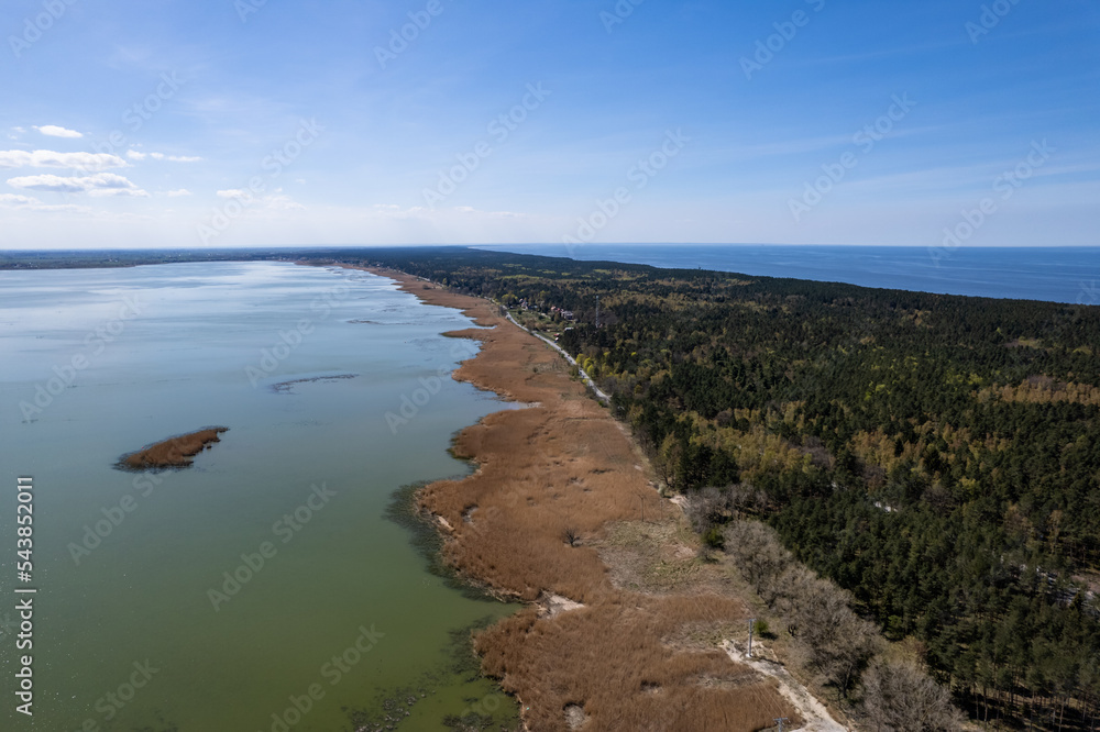 Vistula lagoon ,zalew wiślany