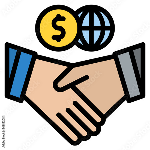 agreement business company icon