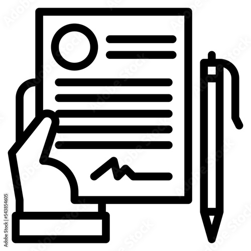 contract business company icon