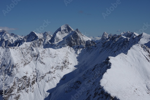 Pizzo del Diavolo di Tenda' ('peak of the devil') in the Bergamo Alps, Lombardy, Italy photo