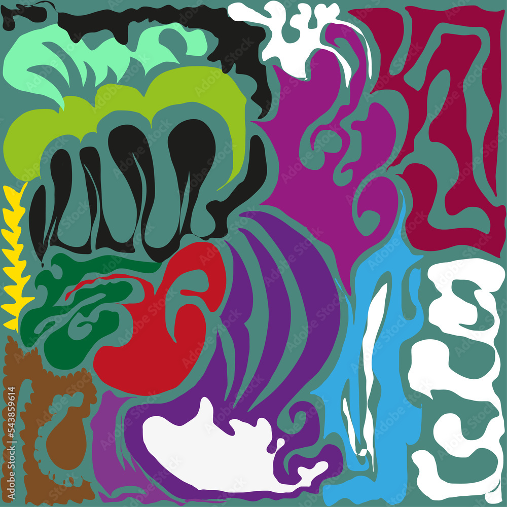 Naklejka premium pattern