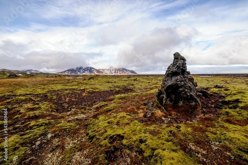Lava field in ovest of Iceland - Snaefellsness