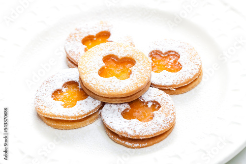 still life of Christmas cookies