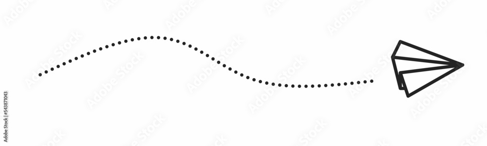 simple paper plane flying element simple paper plane flying element