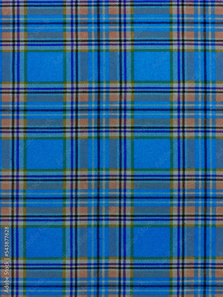 high resolution typical scottish tissue with blue background
high resolution typical scottish tissue with blue background