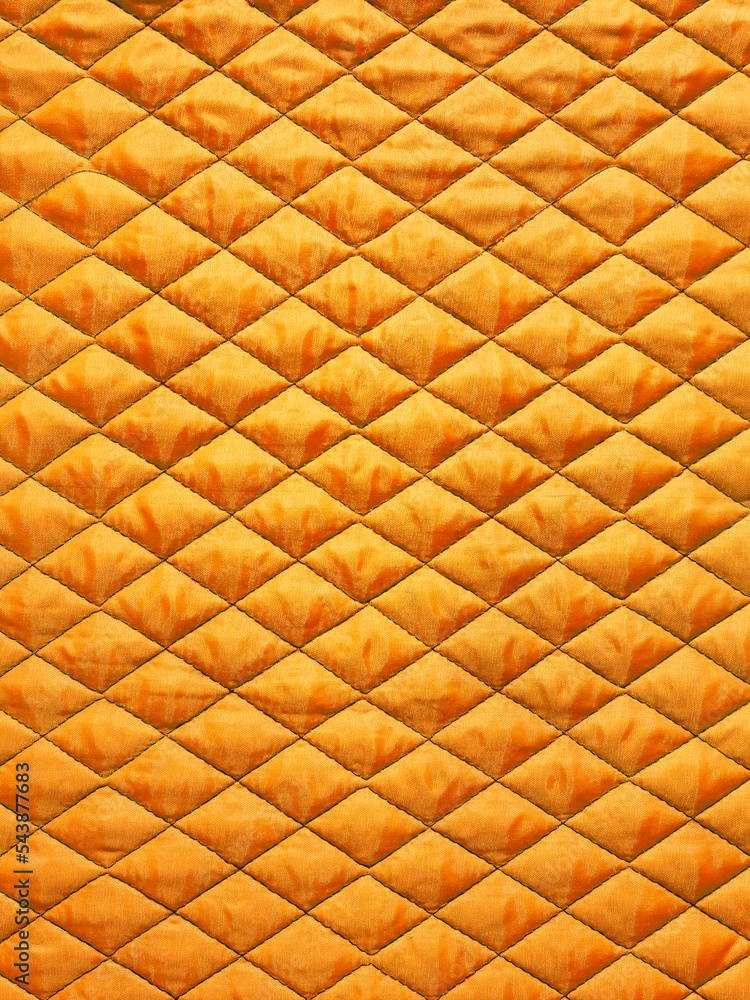 Fototapeta premium particular type of orange tissue with rhombus, high resolution photo