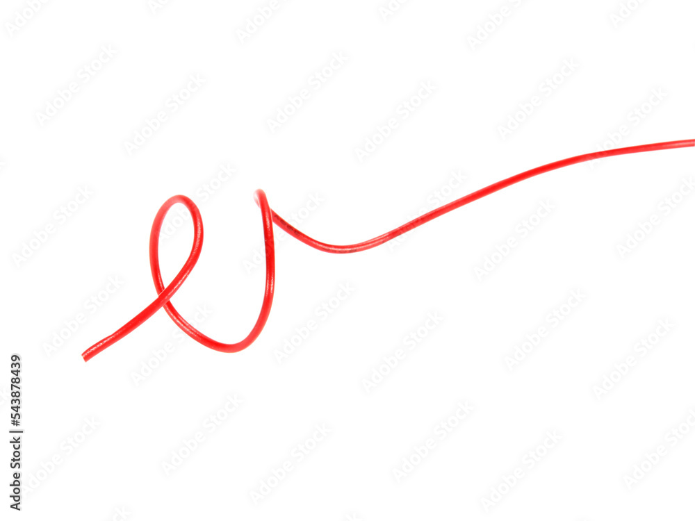 shape or force wire cable of usb and adapter into a curve or angle isolated on white background.Electronic Connector.Selection focus. shape or force wire cable of usb and adapter into a curve or angle isolated on white background.Electronic Connector.Selection focus.
