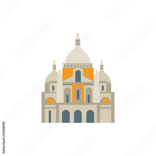Sacred Heart of Montmartre in Paris.