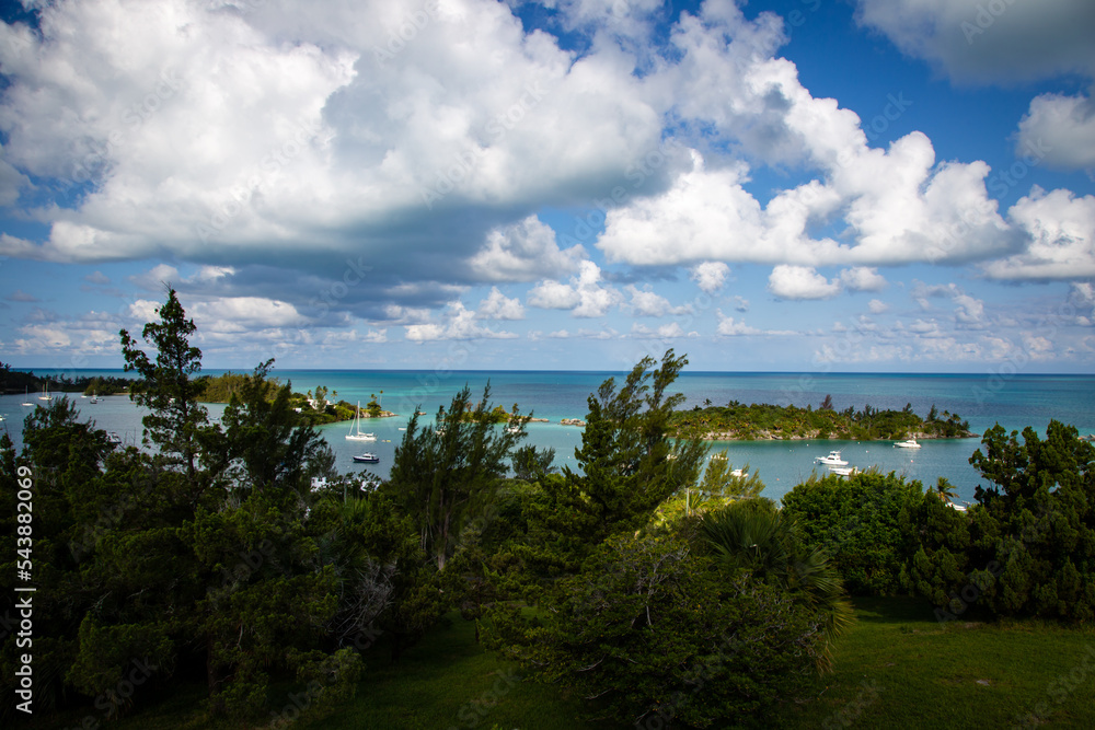 Beautiful views around Scaur Hill Fort in Bermuda