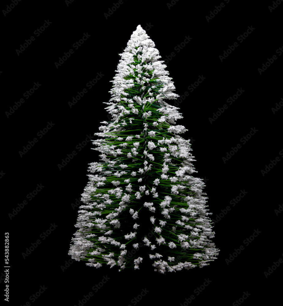 Weihnachtsbaum isoliert vor weißem Hintergrund Weihnachtsbaum isoliert vor weißem Hintergrund
