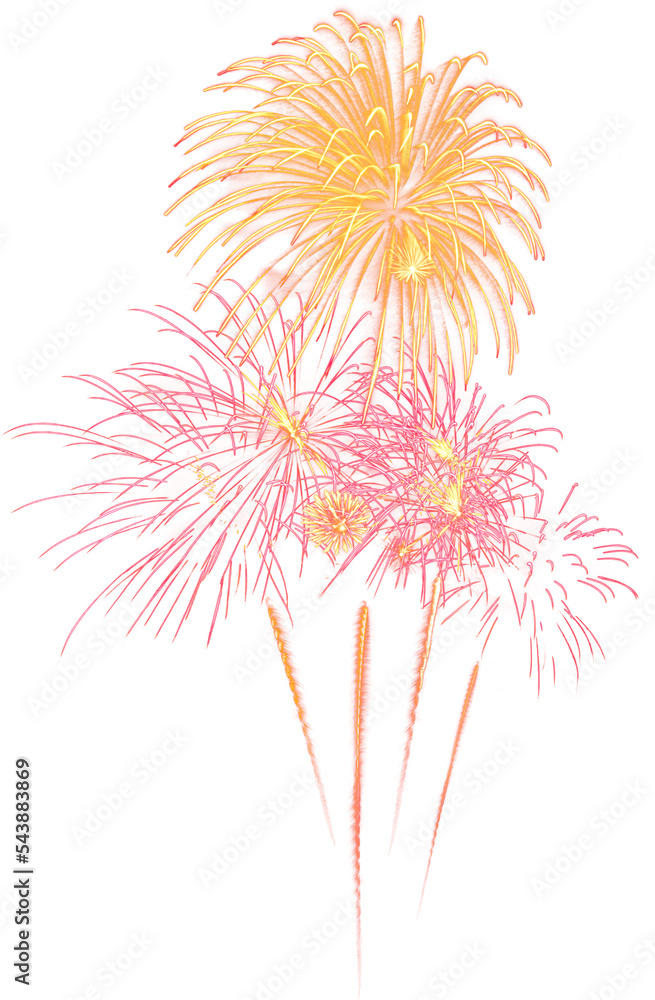 Amazing Beautiful firework isolated for celebration anniversary merry christmas eve and happy new year Amazing Beautiful firework isolated for celebration anniversary merry christmas eve and happy new year