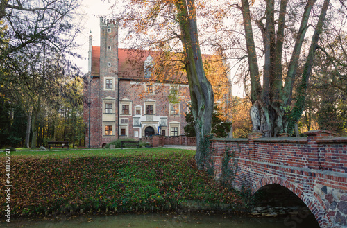 Castle in Wojnowice near Wroclaw