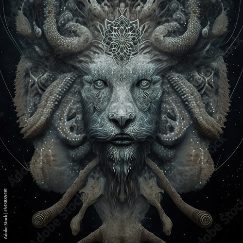 tête de lion © CHANEL KOEHL