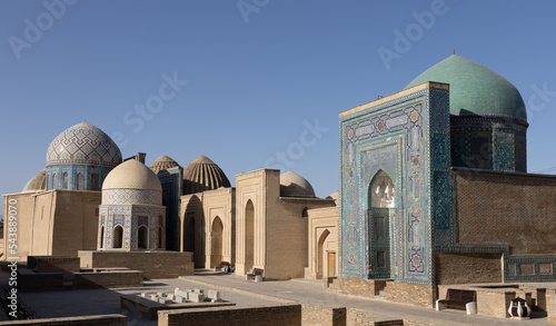 Viale dei mausolei Shah-i-Zinda  Samarcanda Uzbekistan photo