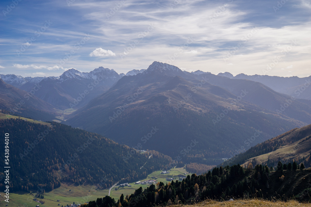 landscape in the mountains