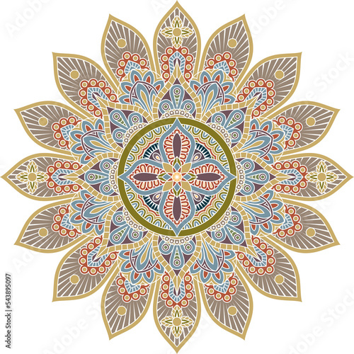 Pattern Motif Mandala Art O...