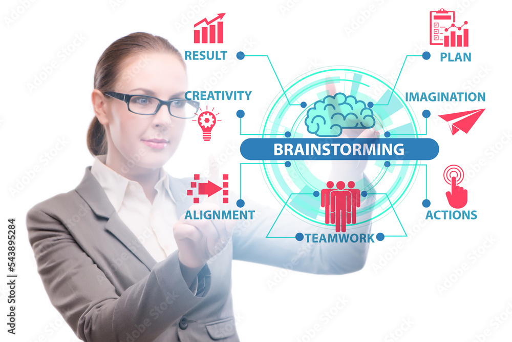 Concept of brainstorming as a solution tool Concept of brainstorming as a solution tool