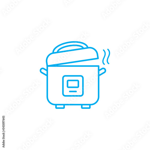 Multicooker Icon Vector Illustration Eps10