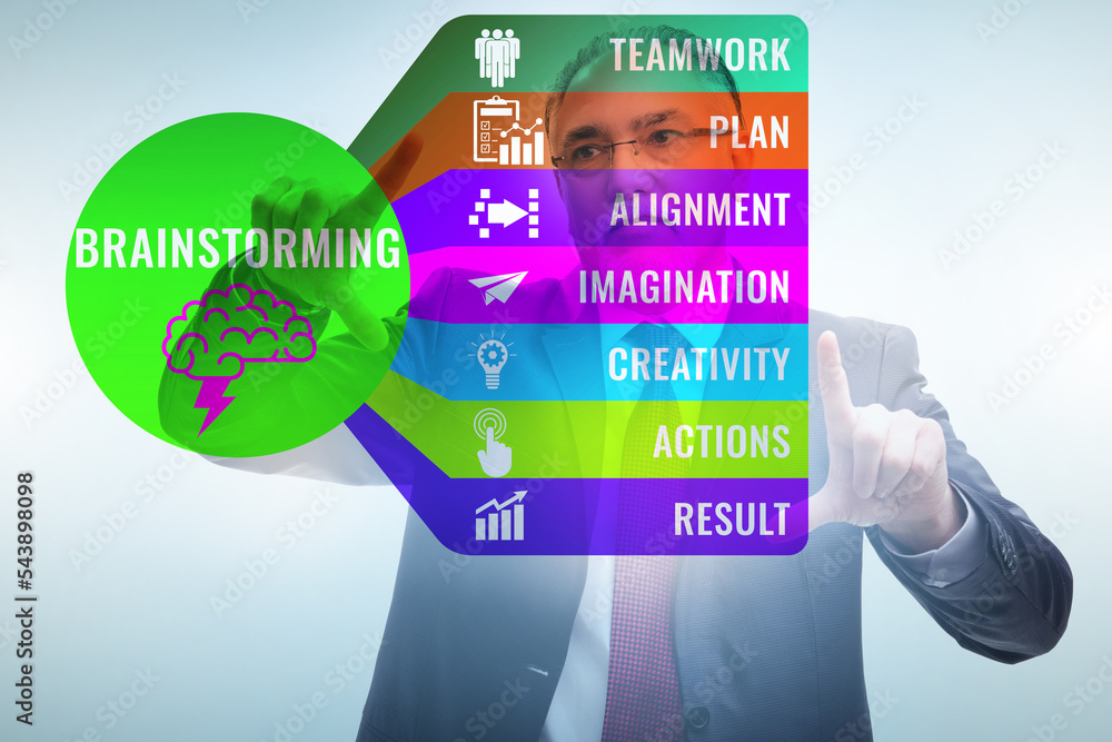 Concept of brainstorming as a solution tool Concept of brainstorming as a solution tool