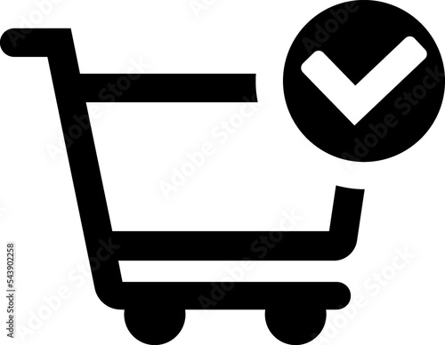 Shopping cart line icon. Supermarket, discount, e-commerce