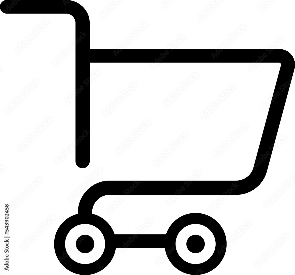 Shopping cart line icon. Supermarket, discount, e-commerce Shopping cart line icon. Supermarket, discount, e-commerce