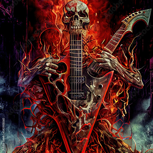 Metal Album Cover Heavy-Metal Death-Metal Hard Music Digital Graphic Digital Art Illustration photo