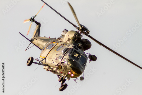 military helicopter