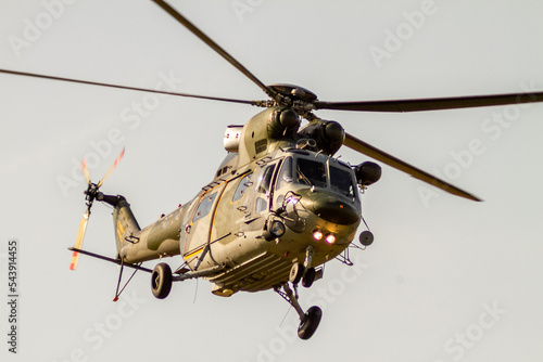 military helicopter