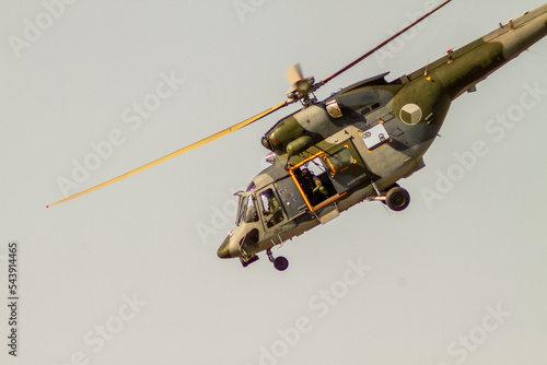 military helicopter