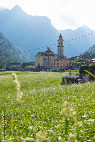 Kirche Santa Maria Lauretana in Sonogno Tessin Schweiz photo