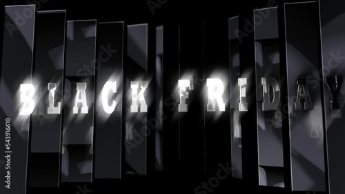 Black Friday sales animation