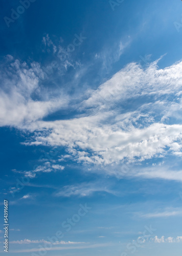 Photography Abstract background of beautiful white clouds with blue sky in Brazil