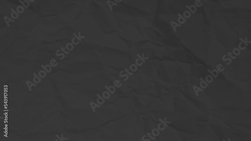 Black сlean crumpled paper
