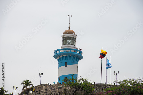 Walking through the colonial city of Guayaquil, Ecuador