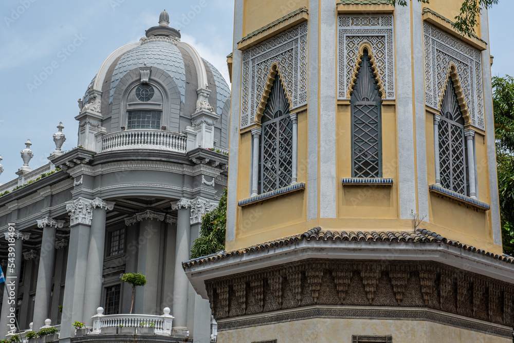 Walking through the colonial city of Guayaquil, Ecuador