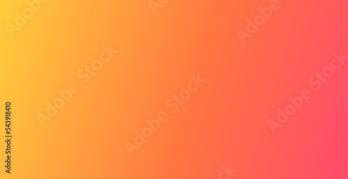 Orange gradient simple blurred background vector illustration.
