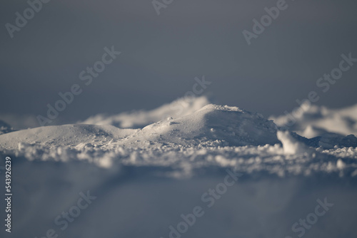 Fototapeta Snow in Norway