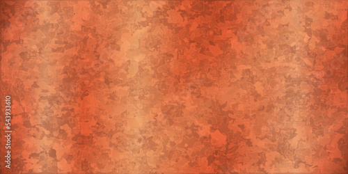 Realistic rusty metal texture background. Old grunge background. Antique orange-brown steel plate.