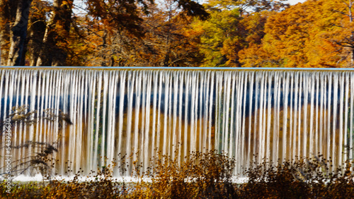 Guadalupe River Trail in Kerrville, Texas during Fall photo