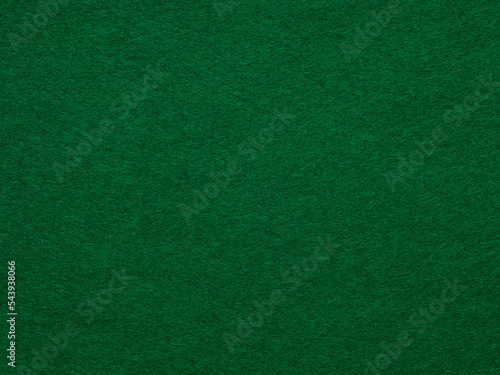 Obraz na płótnie Dark green felt background of suede fabric surface. Texture for text, lettering, patchworkor other art. Full frame backdrop wallpaper of art and stationery work. Velvet pattern of mint poker table. w salonie