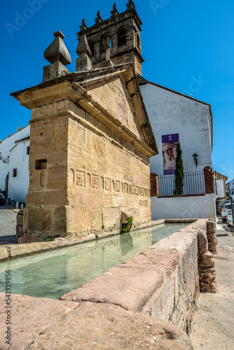 Abrevadero de la fuente de los ocho caños en Ronda photo