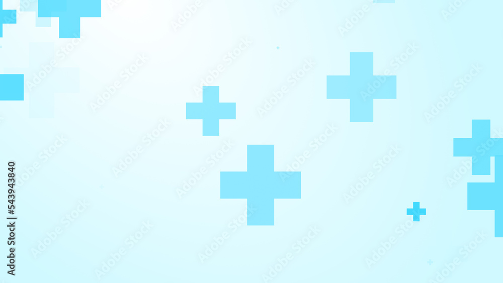 Medical white blue cross pattern background. Medical white blue cross pattern background.